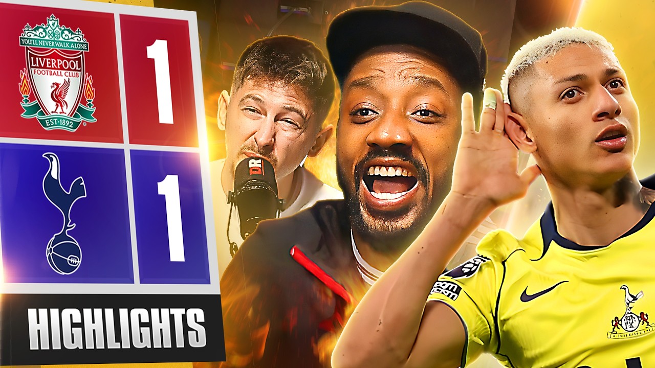 Richarlison Earns Spurs Draw At Anfield! | Liverpool 1-1 Tottenham background