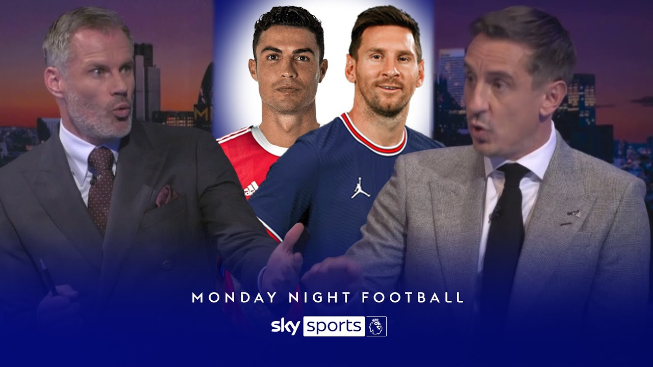 Neville & Carragher disagree on Ronaldo vs Messi debate! | Monday Night Football background