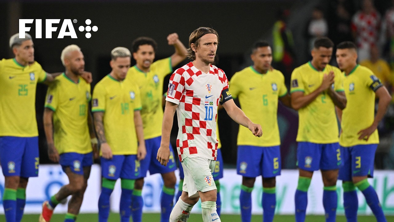 Brazil v Croatia: Full Penalty Shoot-out | 2022 #FIFAWorldCup background