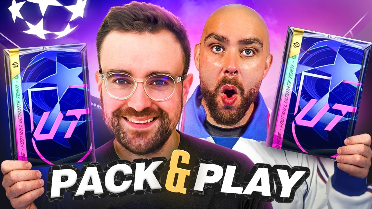 CHAMPIONS LEAGUE PRIME TIME PACK AND PLAY!!! background