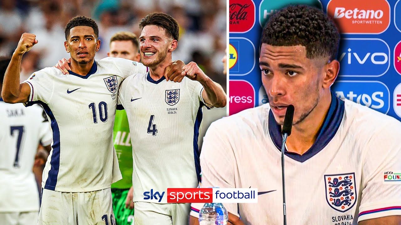 "You hear people talk a lot of rubbish" | Jude Bellingham reacts to England's DRAMATIC win