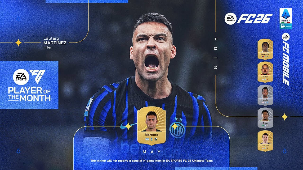 Best of Lautaro Martinez | EA Sports FC Player of the Month: May 2026 | Serie A 2025/26