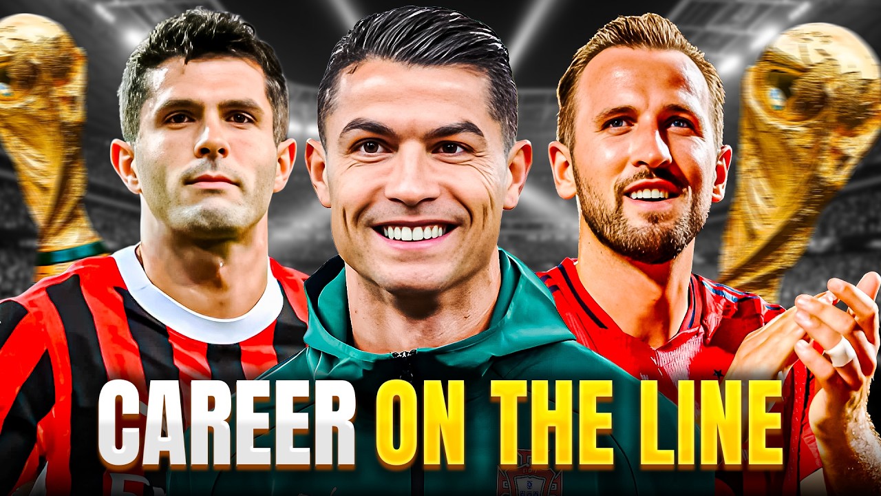 Top Players Under Pressure At World Cup 2026 | Ronaldo, Kane, Pulisic Must Deliver