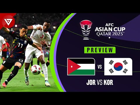 🔴 JORDAN vs KOREA REPUBLIC - AFC Asian Cup 2023 Semi-Finals Preview✅️ Highlights❎️ background
