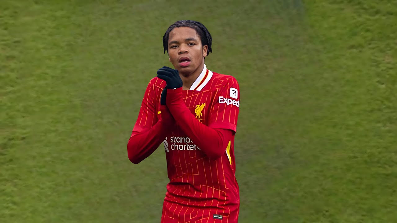 Rio Ngumoha vs Man city U21 Premier League Play offs 25/4/2025 background