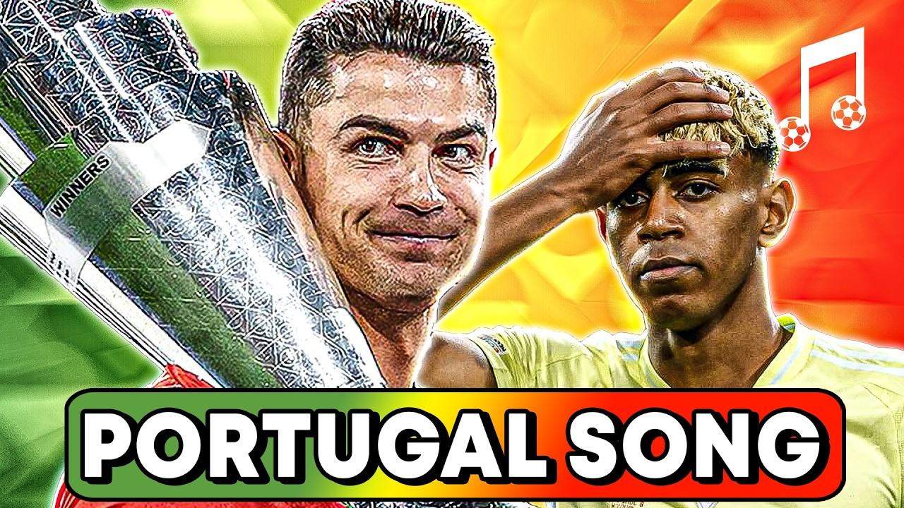 ♫ PORTUGAL & RONALDO WIN NATIONS LEAGUE | Parody Die With A Smile - Bruno Mars & Lady Gaga backdrop