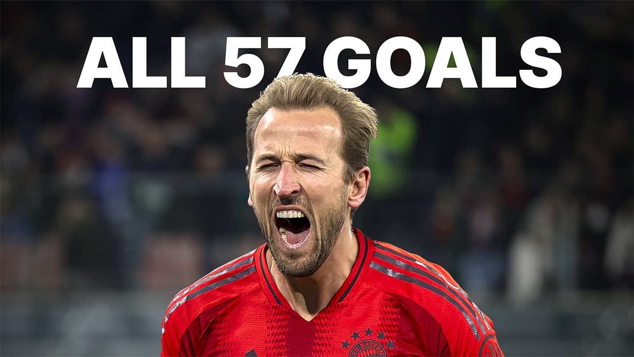 Harry Kane All 57 Goals for Bayern backdrop