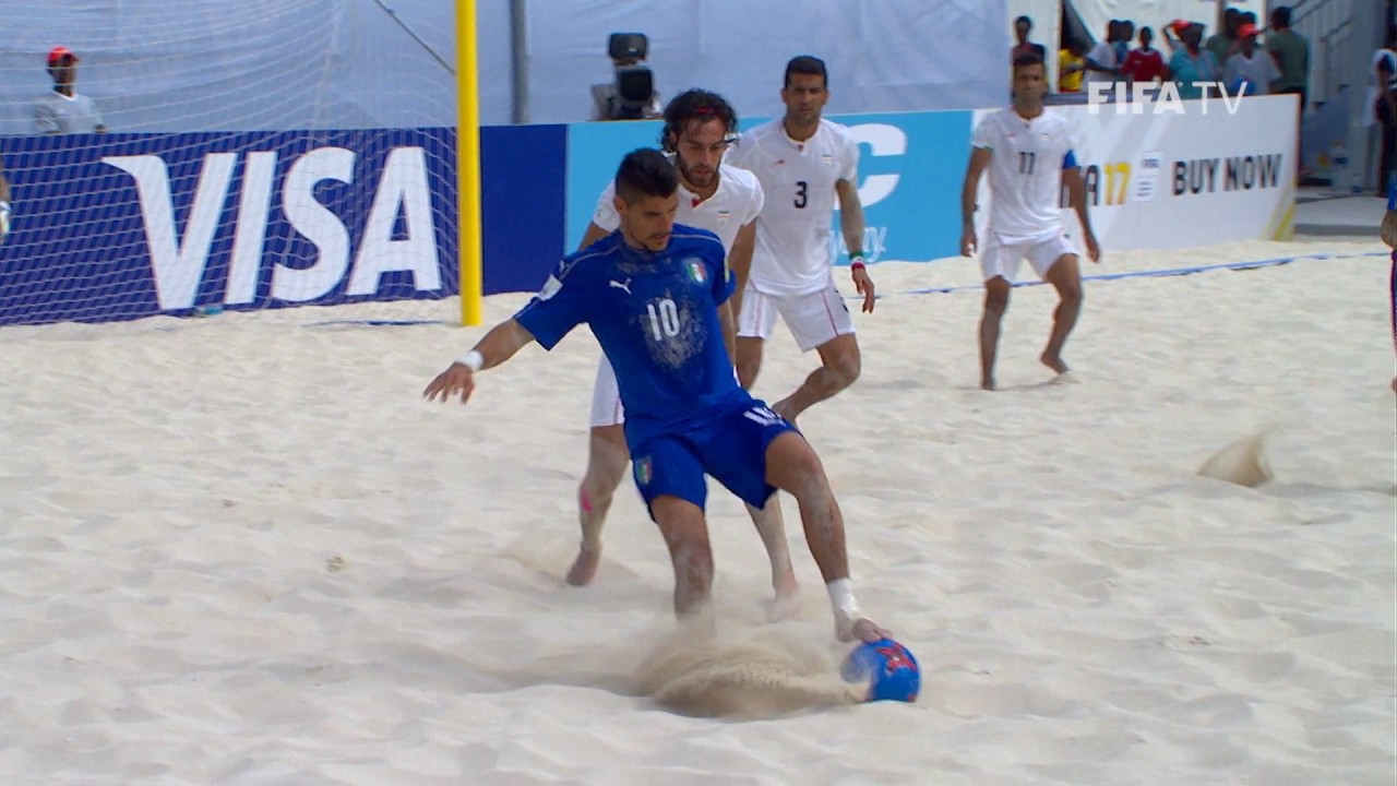 Italy v Iran | FIFA Beach Soccer World Cup 2017 | Match Highlights backdrop
