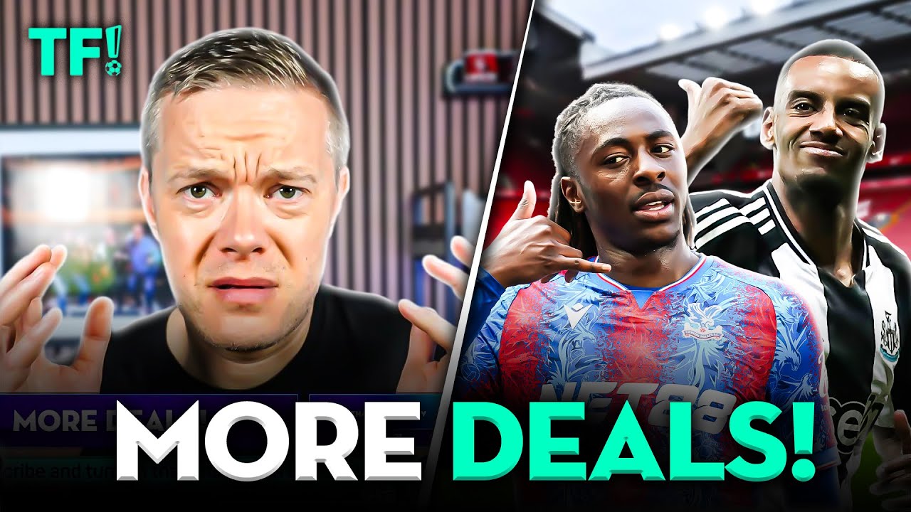 NO! ISAK, EZE, GARNACHO TRANSFER NEWS! background