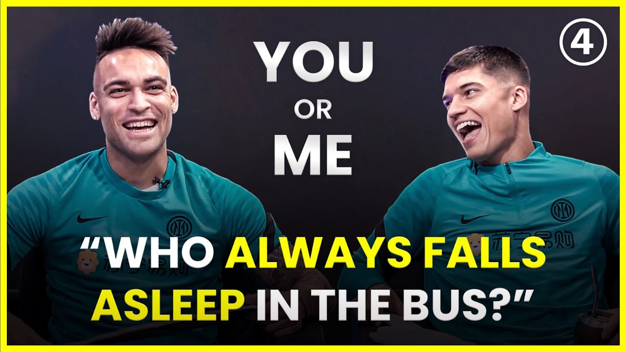 YOU or ME? ft. LAUTARO MARTÍNEZ & JOAQUÍN CORREA 😆 background