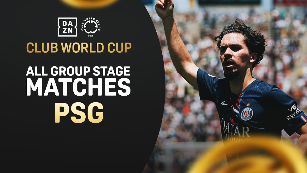 Every PSG Group Stage Match | FIFA Club World Cup 2025 background