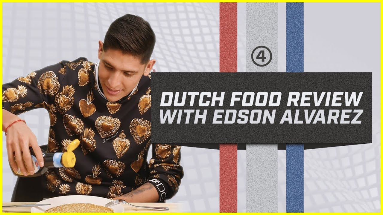 EATING DEVILS CANDY!? DUTCH FOOD REVIEW + DILEMMA'S FEAT MEXICAN INTERNATIONAL EDSON ALVAREZ background