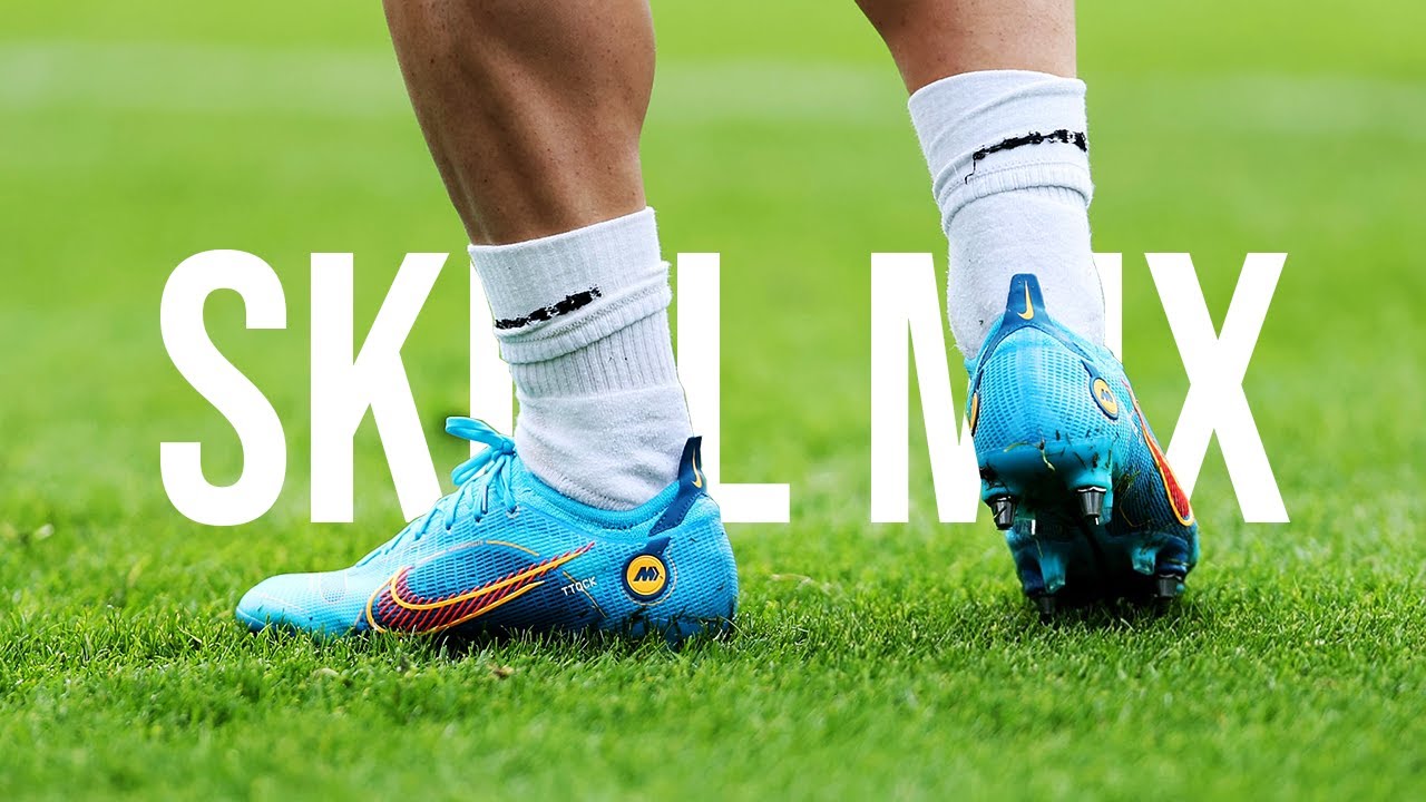 Crazy Football Skills 2022 - Skill Mix #6 | HD background