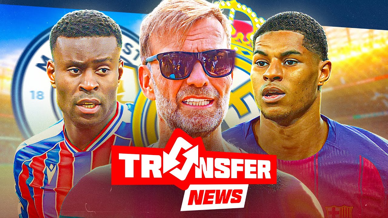 Jurgen Klopp TOP Candidate For Real Madrid! | Manchester City Want Marc Guehi! | Transfers News background