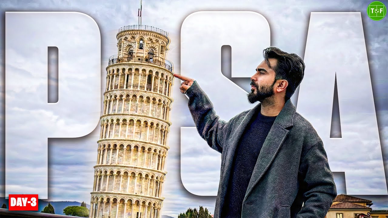 I Went On Top of The Leaning Tower of Pisa!
