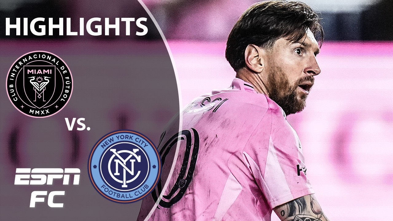 Inter Miami vs. New York City FC | MLS Highlights | ESPN FC background