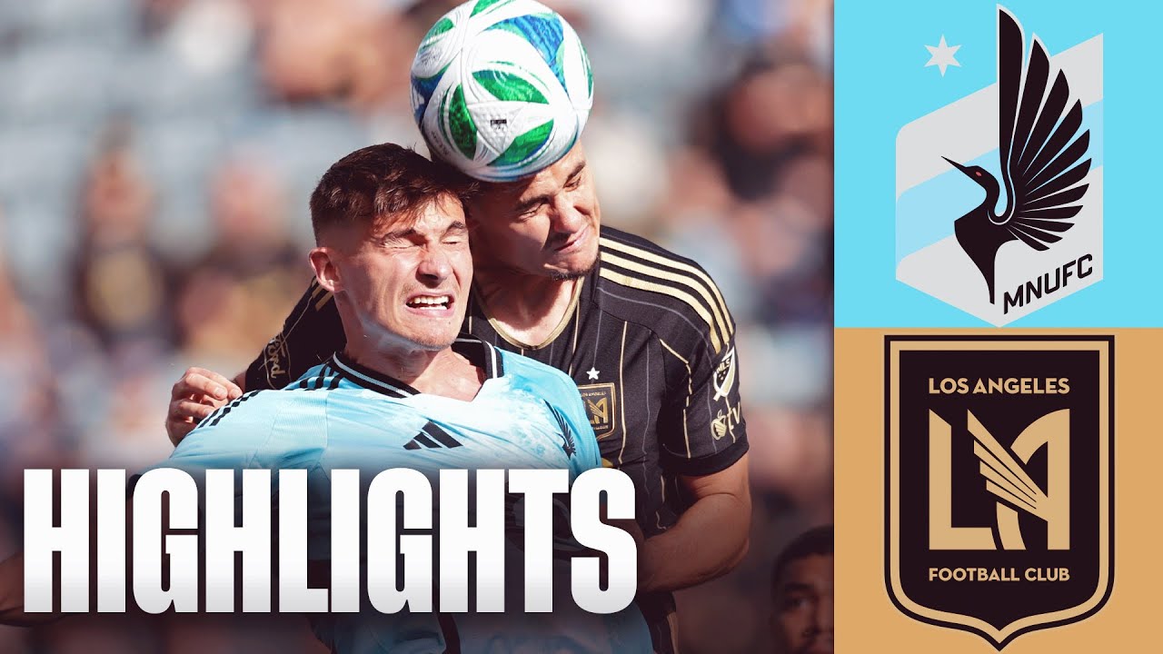 Minnesota United FC vs. LAFC | MLS Highlights | FOX Soccer background