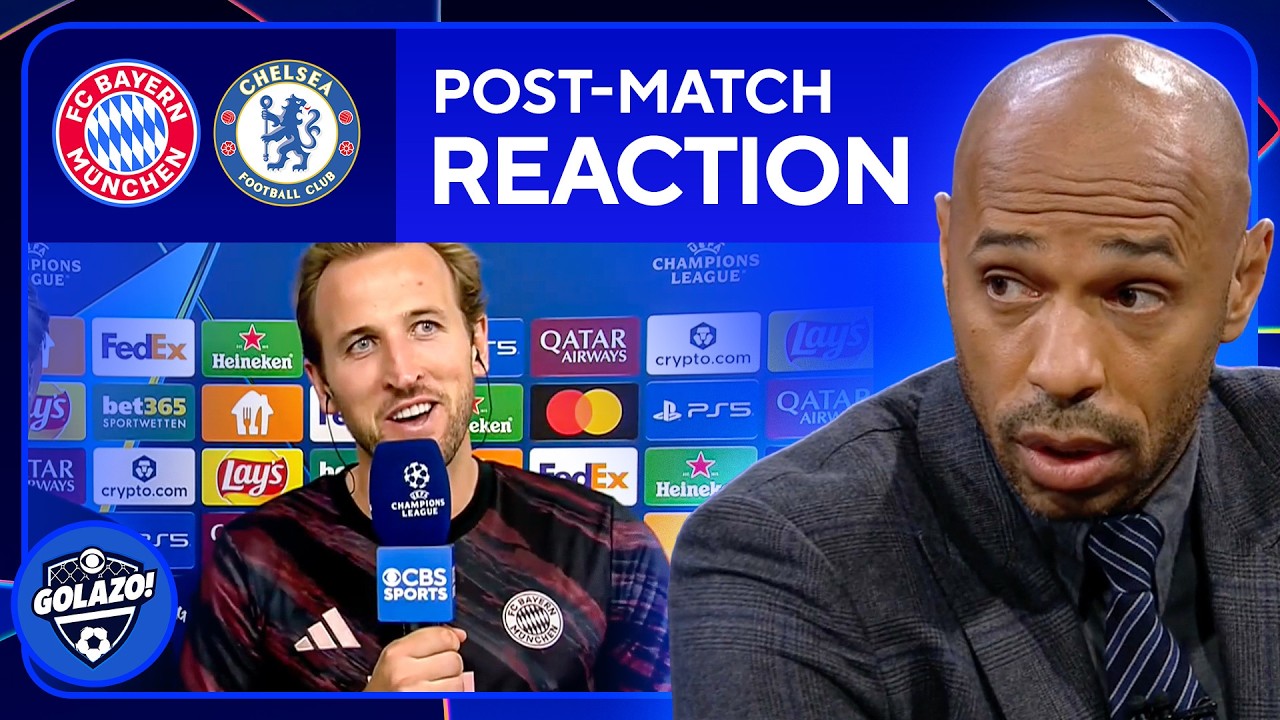 Harry Kane and Thierry Henry REACT as Bayern Munich defeat Chelsea | UCL Today | CBS Sports Golazo