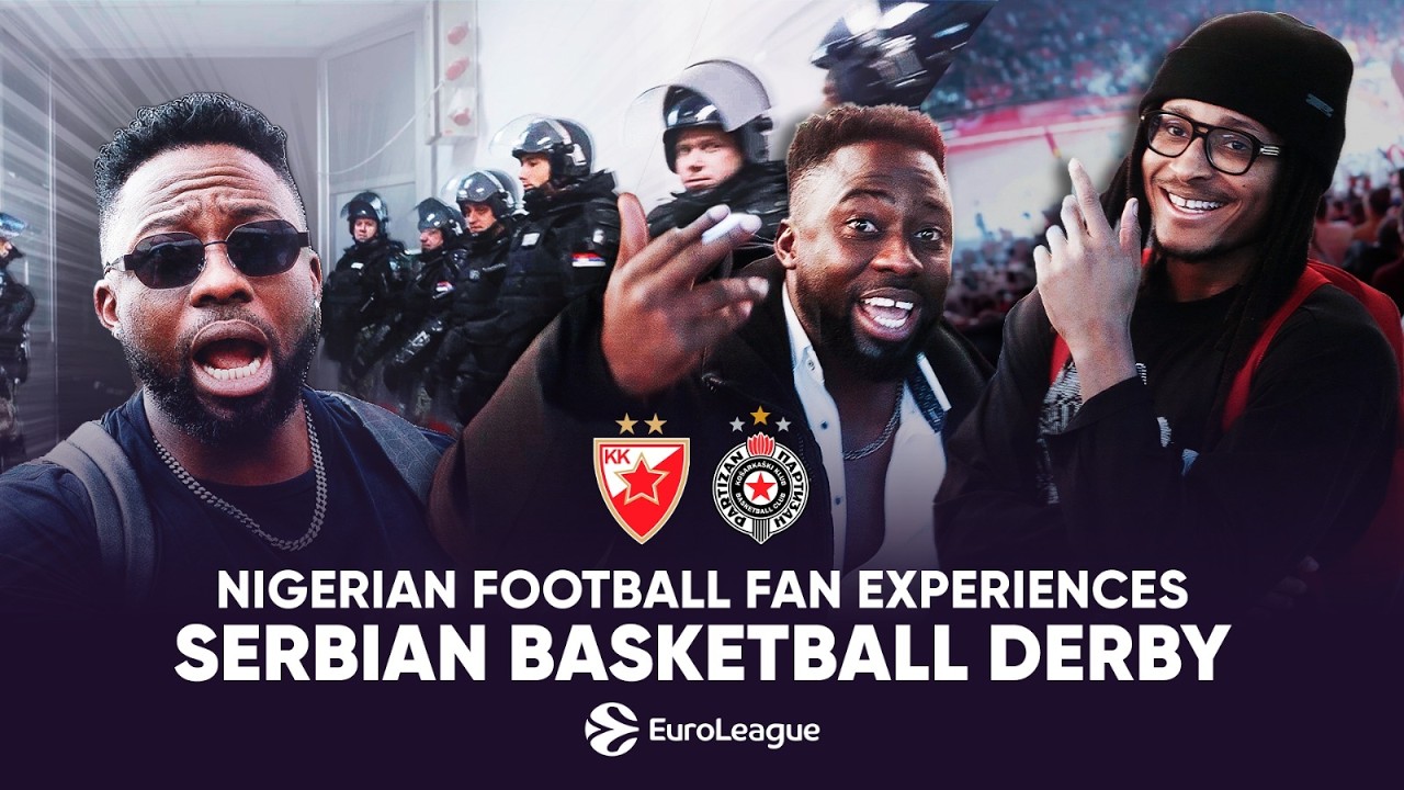 KlintonCod experiences Serbian basketball derby | EuroLeague | SportyTV
