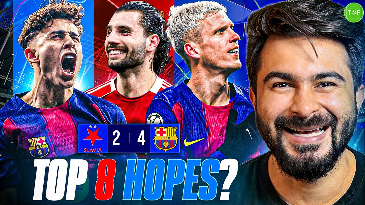Can Barca Qualify For UCL Top 8? | Liverpool SMASH Marseille 3-0 #MDB background