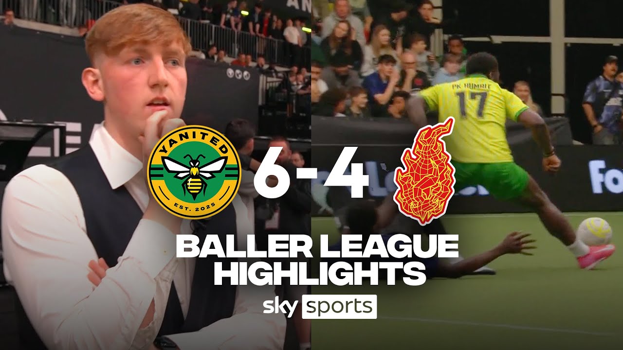 Angry Ginge's Yanited remain unbeaten! | Yanited 6-4 Santan FC | Baller League highlights