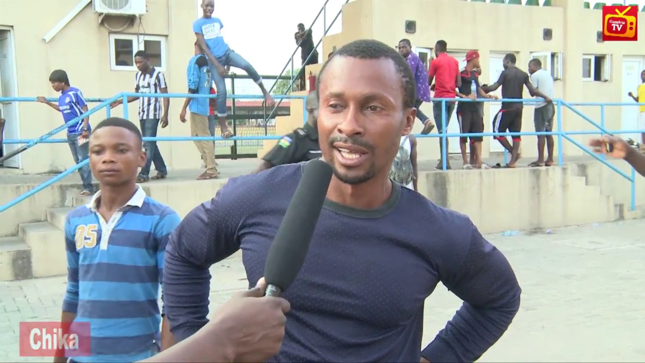 Completesportsnigeria.com interview fans ahead of Arsenal vs Chelsea FA cup final background