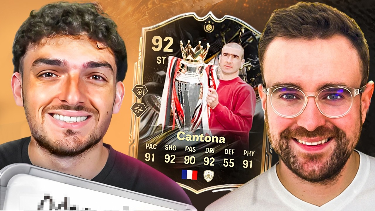 TROPHY TITANS ERIC CANTONA!!! FC26 Squad Builder Showdown