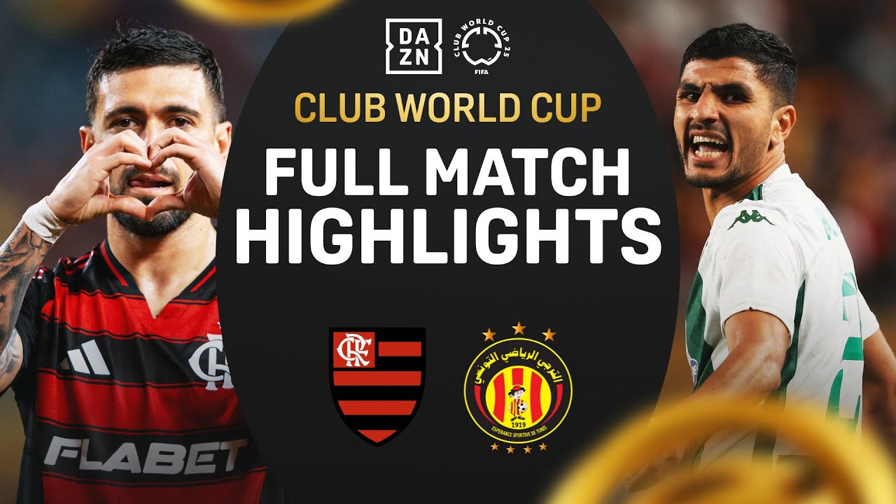 Flamengo Controls Espérance de Tunis 2-0 | FIFA Club World Cup Highlights background