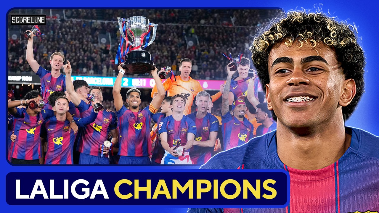Barcelona crowned LaLiga CHAMPIONS after El Clásico win over Real Madrid