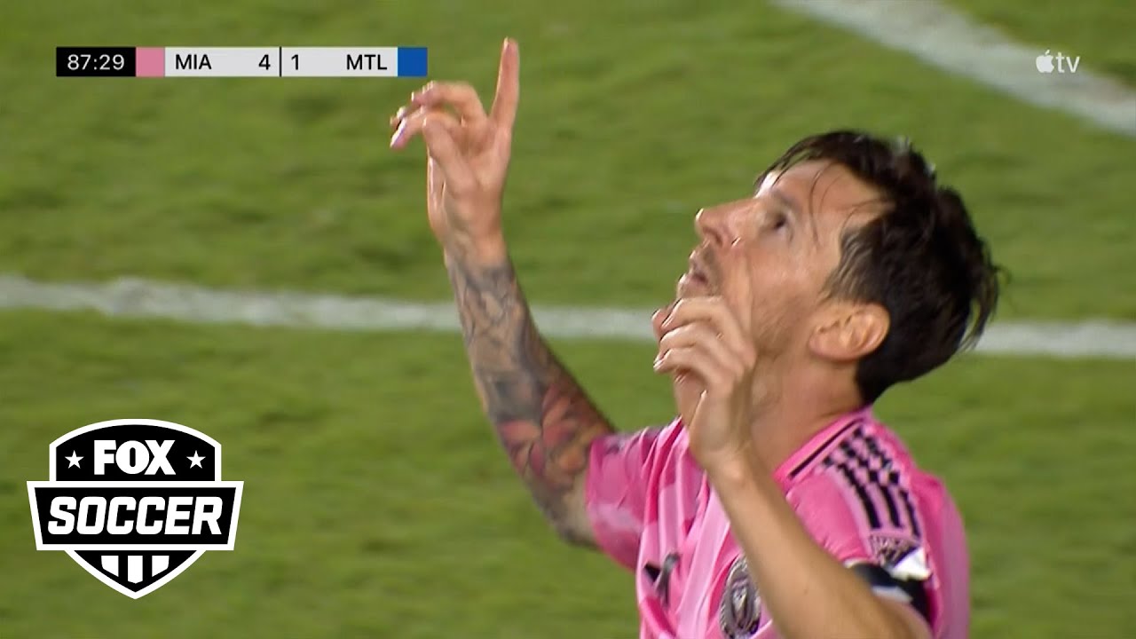 Lionel Messi bags brace, powers Inter Miami to 4-2 win over CF Montréal background
