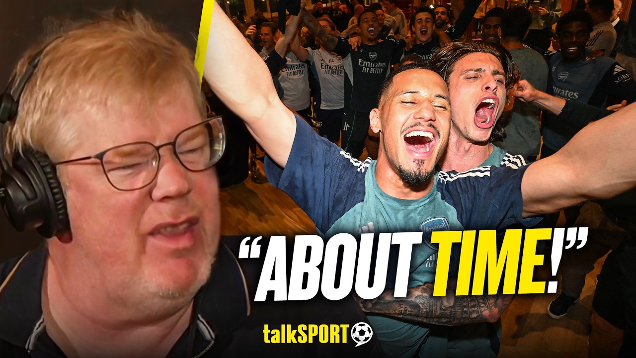 Adrian Durham can't hide the pain while giving Arsenal credit for winning the Premier League