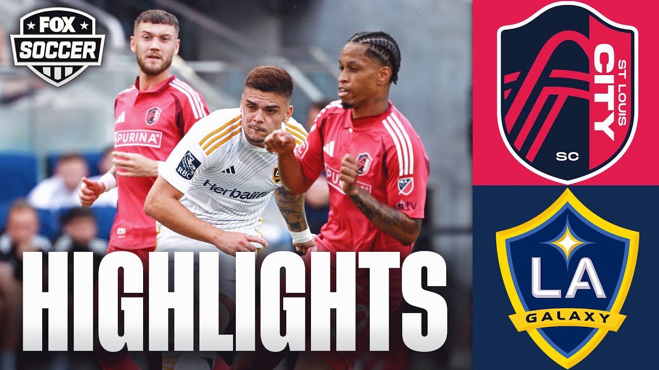 St. Louis CITY SC vs. LA Galaxy Highlights | MLS | FOX Soccer background