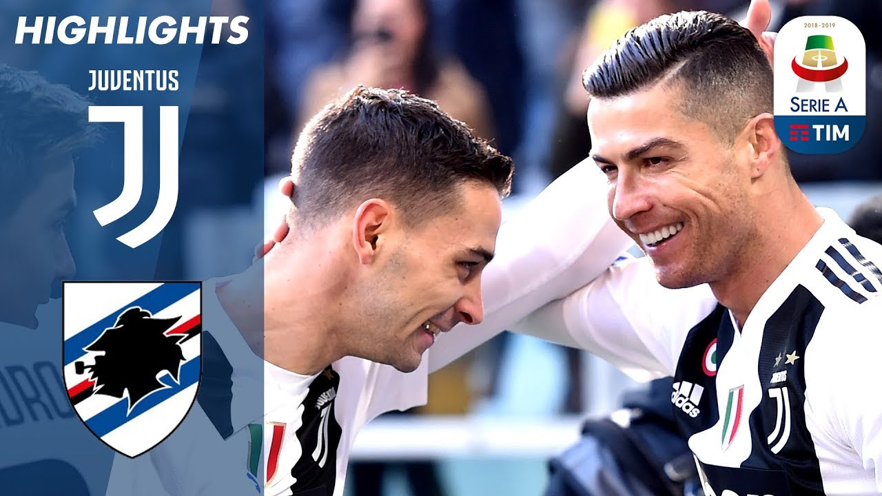Juventus 2-1 Sampdoria | Ronaldo Double as Unbeaten Run Continues! | Serie A