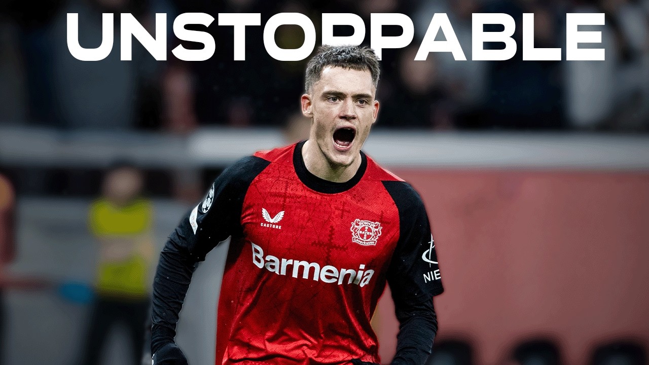 Florian Wirtz - All Goals + Assists for Bayer Leverkusen background