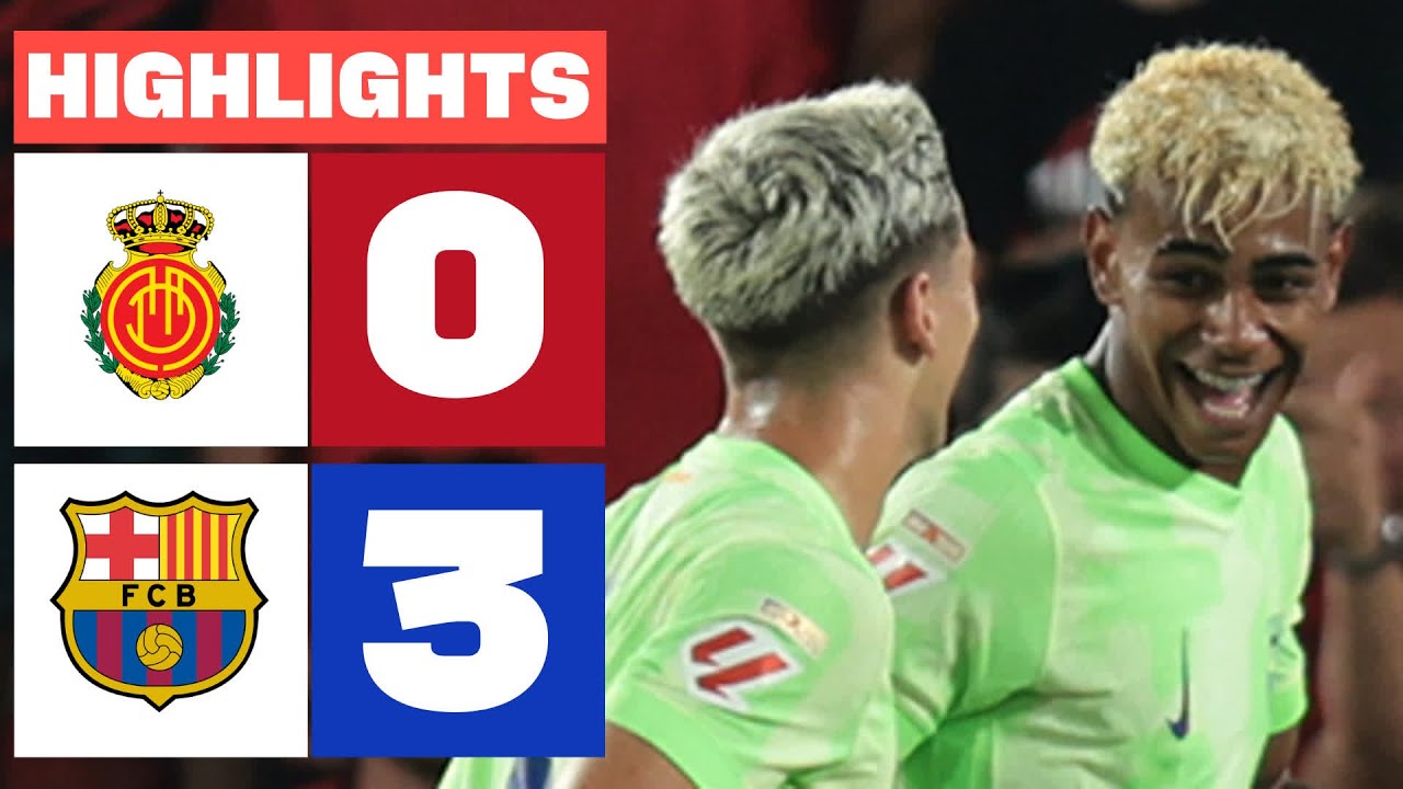 RCD MALLORCA 0 - 3 FC BARCELONA | RESUMEN LALIGA EA SPORTS background