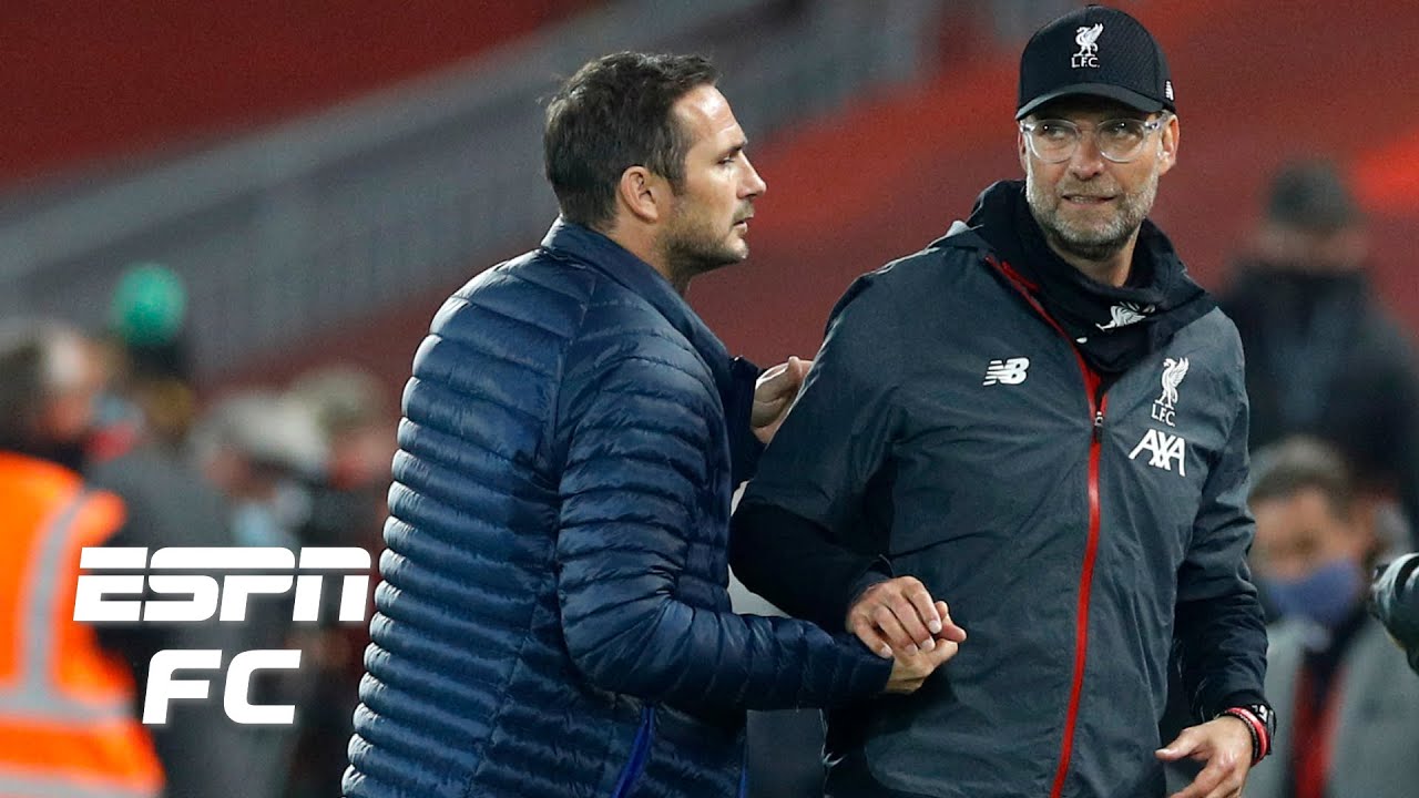 Was Chelsea boss Frank Lampard out of line for his outburst at Liverpool's Jurgen Klopp? | ESPN FC background