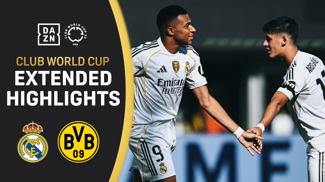 Real Madrid vs. Brorussia Dortmund | FIFA Club World Cup Extended Highlights background