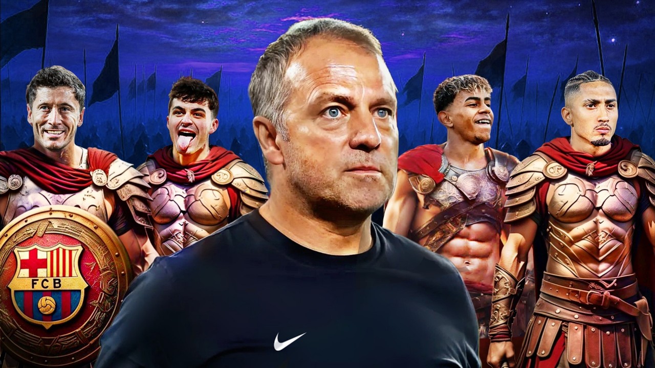 Hansi Flick is Building an Army at Barcelona background