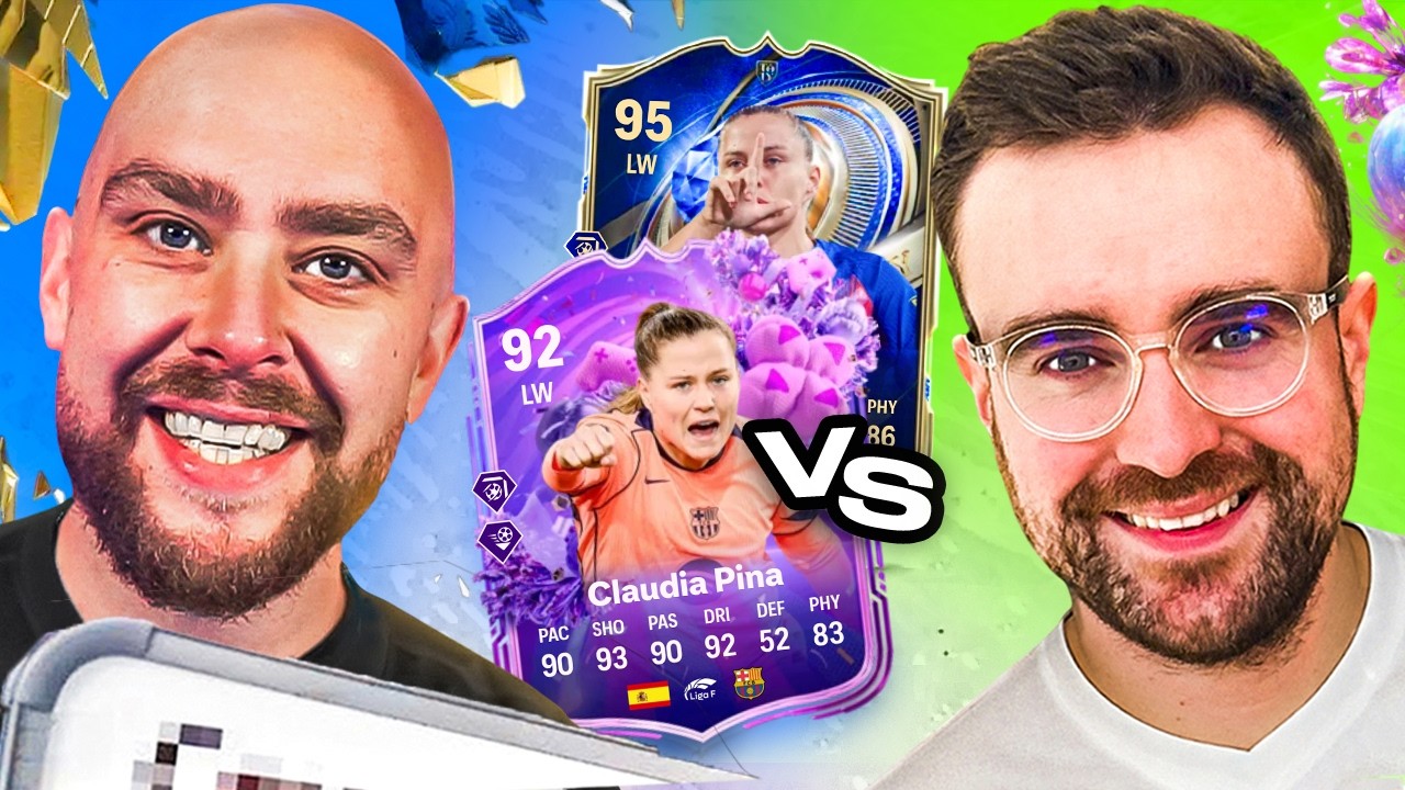 THE BIGGEST DISCARD IN SQUAD BUILDER SHOWDOWN HISTORY!!! FUT Birthday vs TOTY Claudia Pina