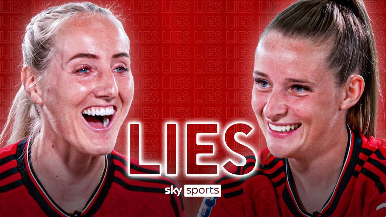 How many Man Utd players can Ella Toone name in 30 seconds?! | LIES | Millie Turner Vs Ella Toone