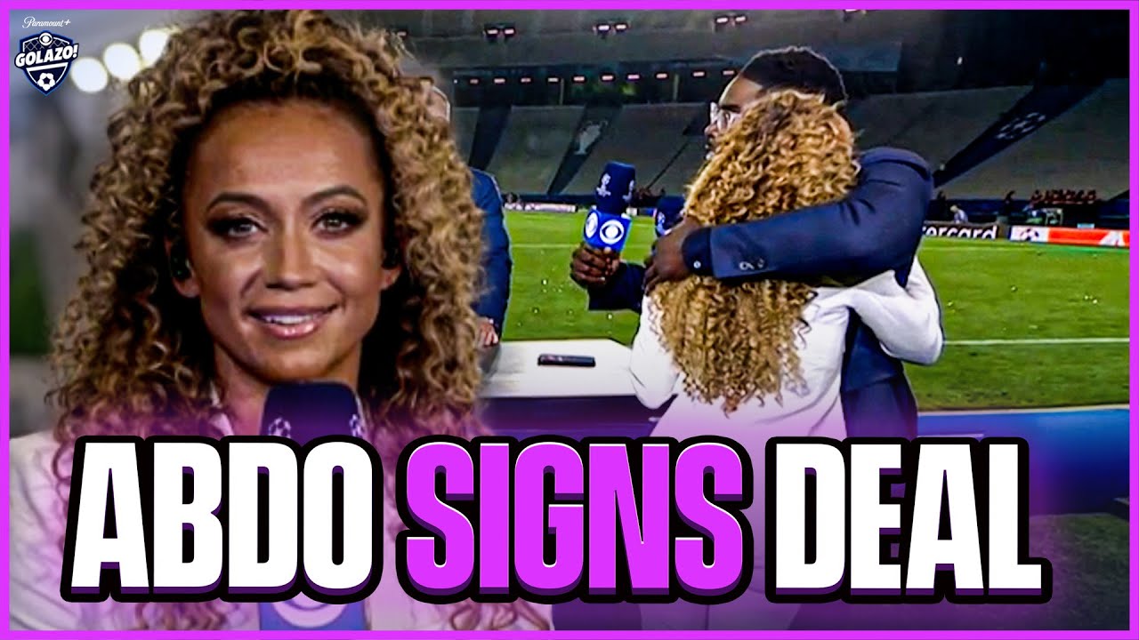 OFFICIAL: Kate Abdo signs 4-year exclusive contract extension with CBS Sports! ❤️ background