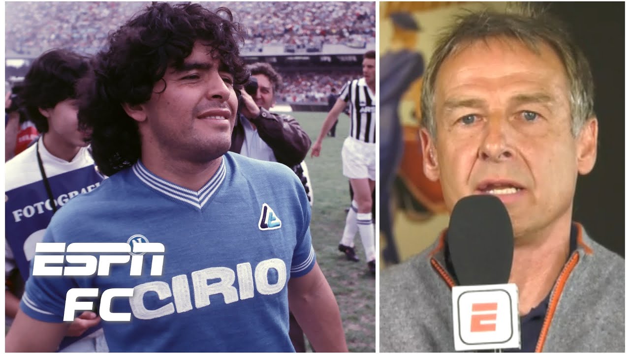 Facing Diego Maradona was like getting lessons from a master artist - Jurgen Klinsmann | ESPN FC background