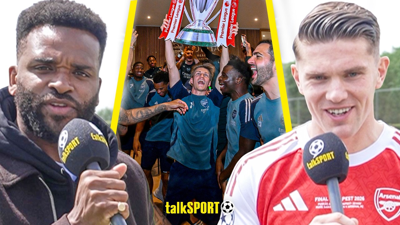 EXCLUSIVE π¨ Viktor Gyokeres REACTS to CRITICISM, Arsenal's PL title & Champions League Final!