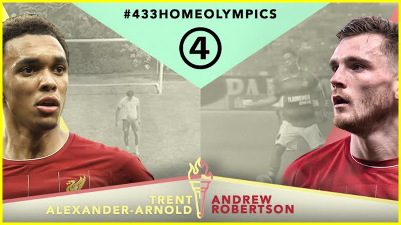 Ronaldinho's First Touch + Top Bins! | Trent Alexander-Arnold vs Andrew Robertson #433HomeOlympics backdrop
