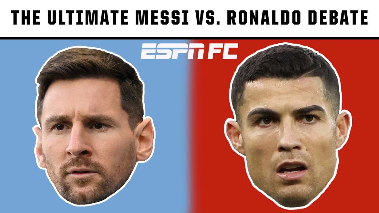 Messi or Ronaldo: EVERYONE picks their GOAT! | You Have To Answer | ESPN FC background