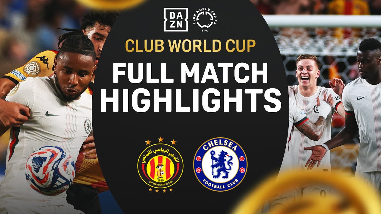 Liam Delap's First Chelsea Goal vs. Espérance Sportive de Tunis | FIFA Club World Cup Highlights background