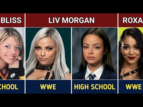 WWE Female Wrestlers: High School vs Now | WWE Female Transformations