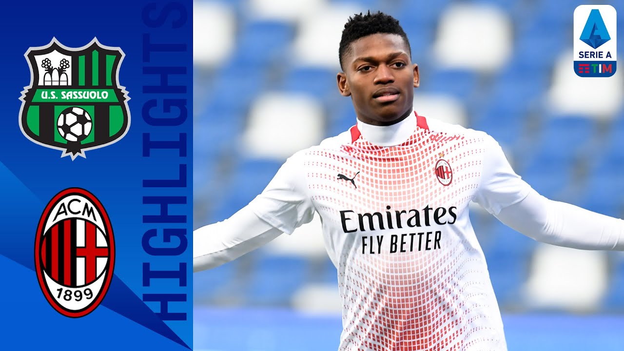 Sassuolo 1-2 Milan | Rafael Leão Scores Fastest Goal in Serie A TIM History! | Serie A TIM backdrop