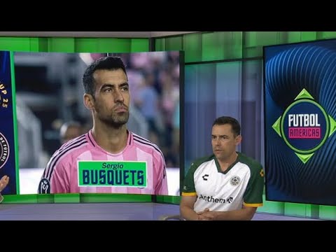“Inter Miami not at the level to compete at the Club World Cup!”- Sergio Busquets #futbolamericas backdrop