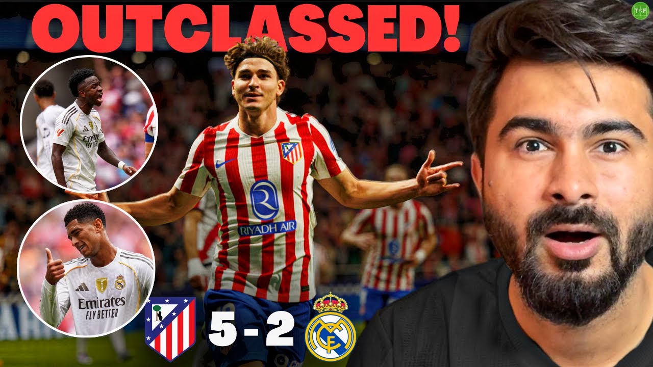 Atletico Madrid DESTROY Real Madrid 5-2! | What Went Wrong For Xabi Alonso? background
